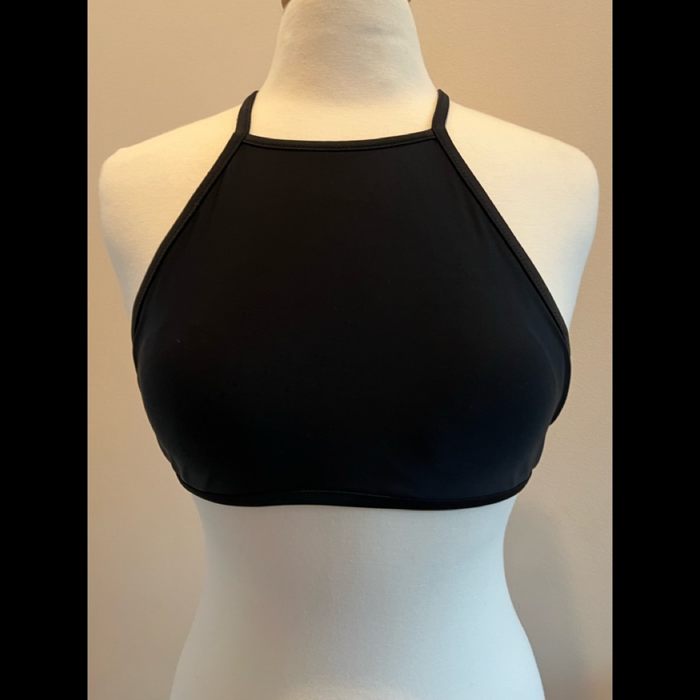 Aerie High Neck Bikini Top